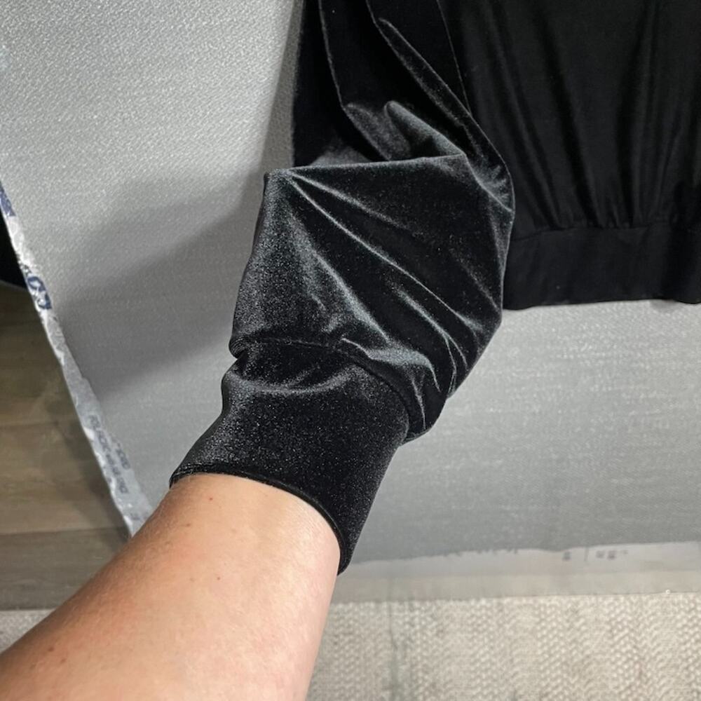 rag & bone cropped velour hoodie - Picture 5 of 6